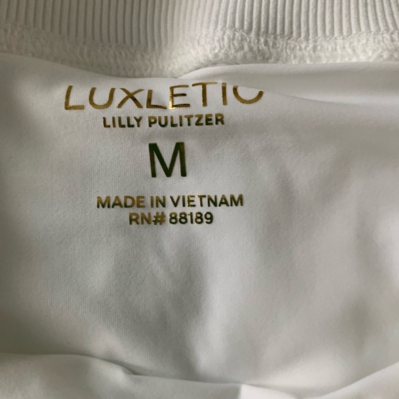 Lilly Pulitzer Luxletic Cosmina high rise pleated skort size medium NWOT - Picture 2 of 4